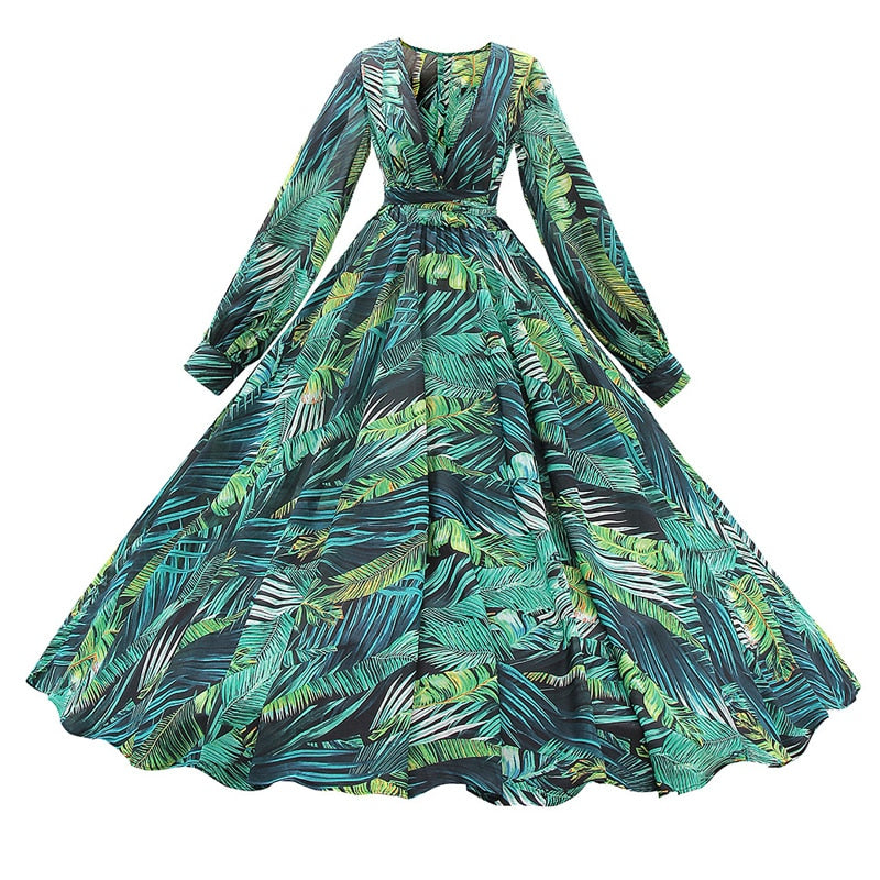 tropicana maxi dress, view 6 - MRSLM