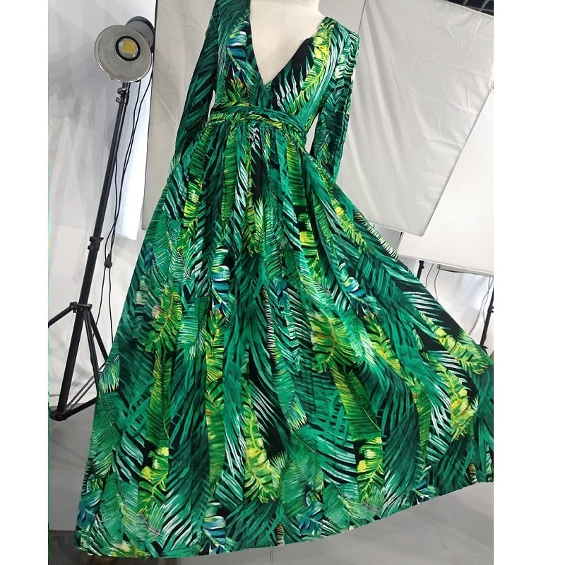 tropicana maxi dress, view 5 - MRSLM