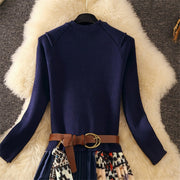 elegant pleated dress, view 9 - MRSLM
