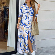 women's summer maxi shirt dress, view 15 - MRSLM