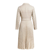 vintage plaid work dress for women, view 10 - MRSLM