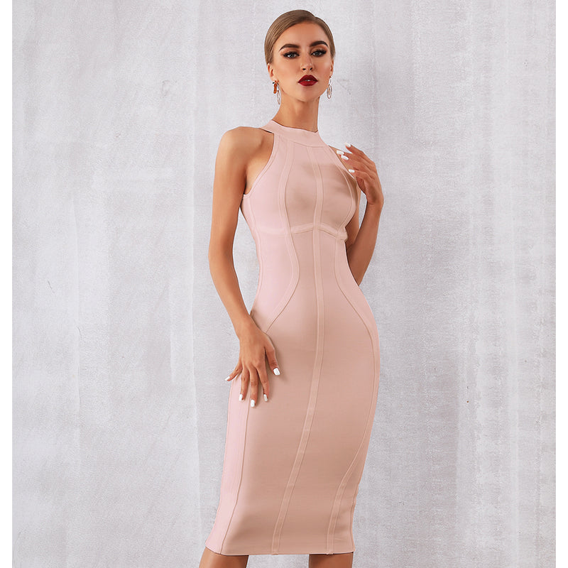 bodycon bandage dress for women, view 4 - MRSLM