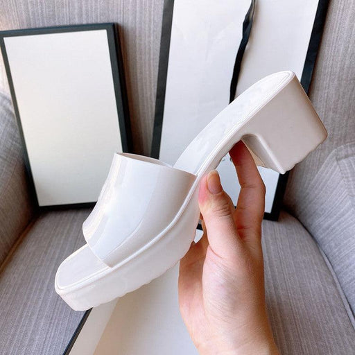 Waterproof platform beach shoes, view 10 - MRSLM