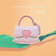small square PU shoulder bag, view 2 - MRSLM