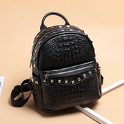 women's small square cowhide backpack - MRSLM