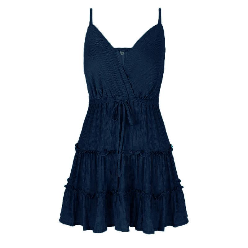 floral sling dress, view 3 - MRSLM