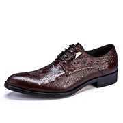 Men's crocodile design shoes, view 4 - MRSLM