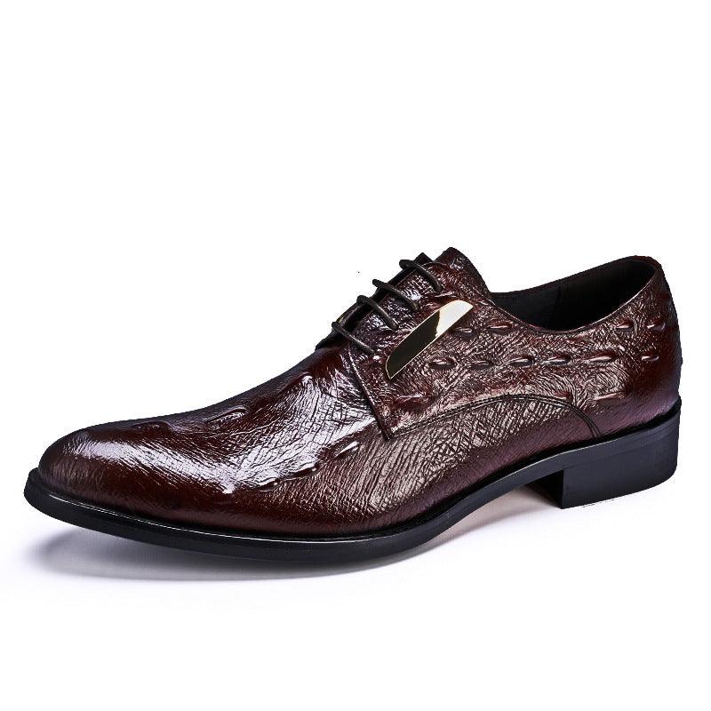 Men's crocodile design shoes, view 4 - MRSLM