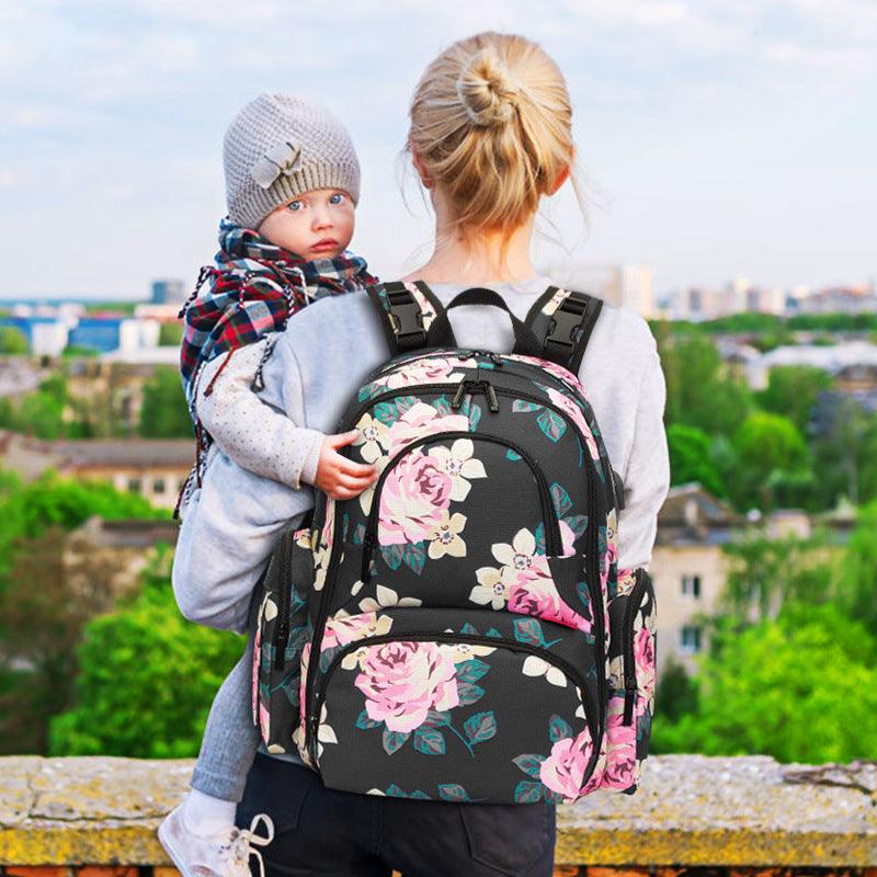 large capacity diaper backpack - MRSLM
