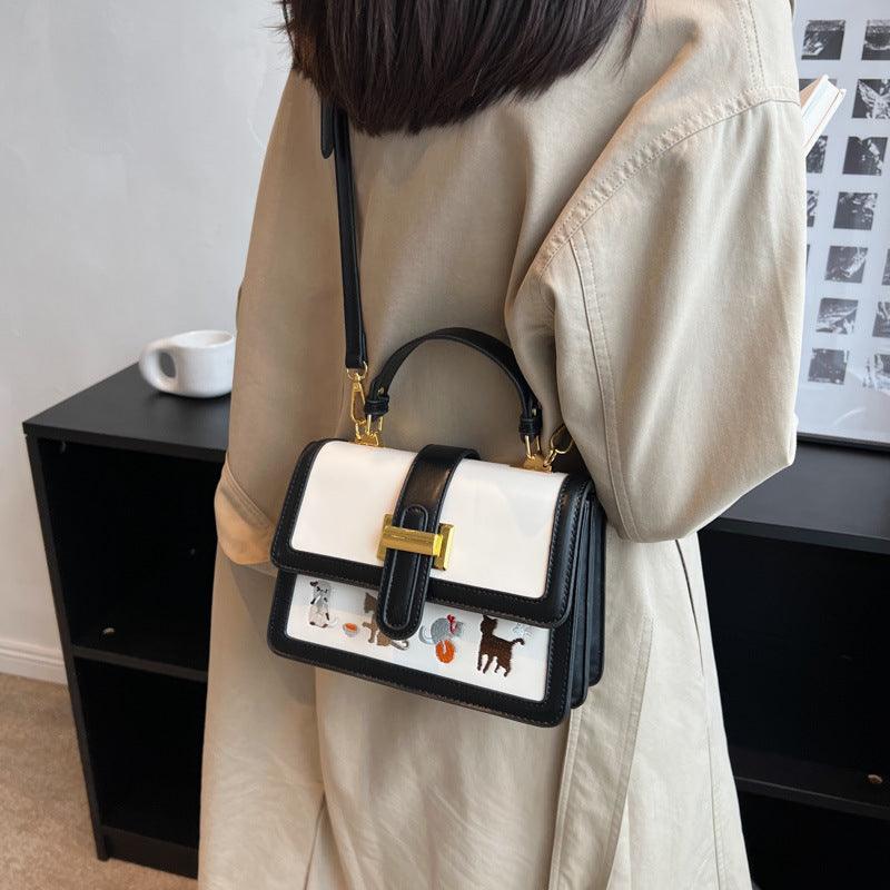 retro PU crossbody bag - MRSLM