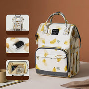 waterproof mommy backpack, view 5 - MRSLM