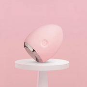 egg-shaped vibration facial massager, view 2 - MRSLM