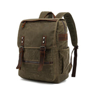 Student canvas book backpack, view 6 - MRSLM