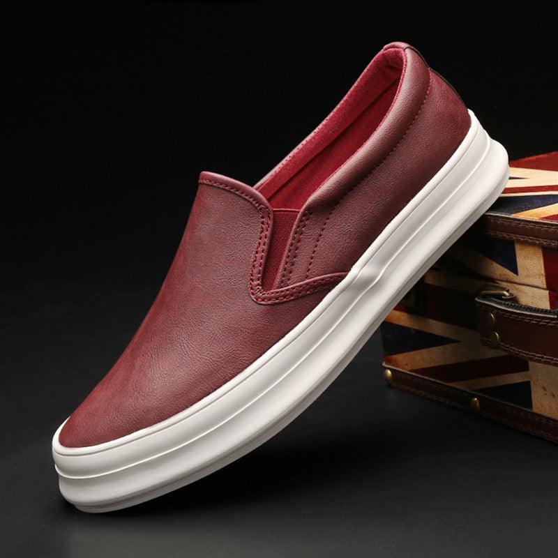 Breathable Men's Old Beijing Thick-soled Casual Sneakers - MRSLM