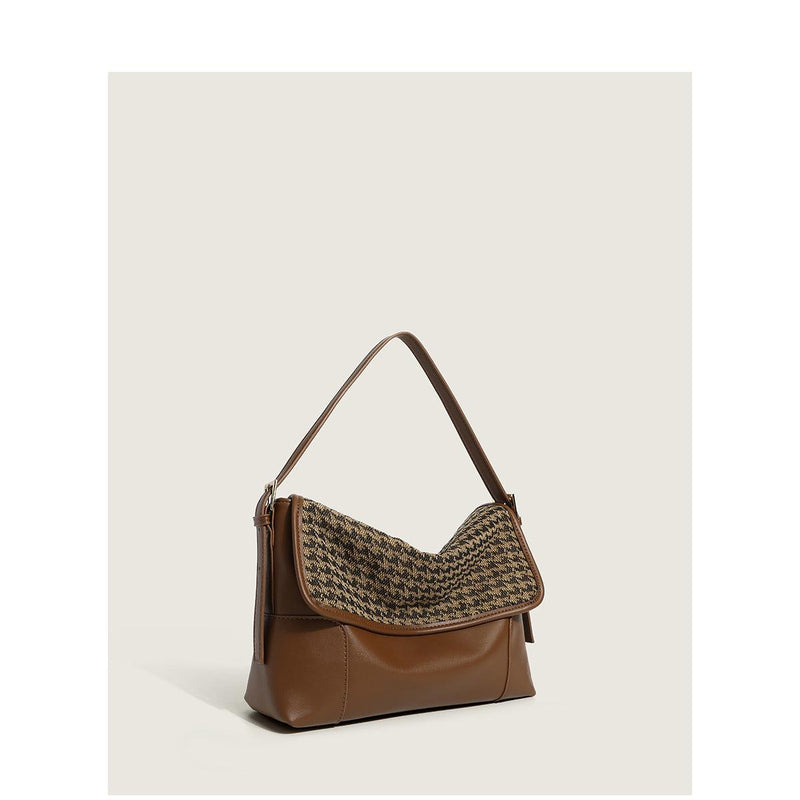textured underarm shoulder bag, view 5 - MRSLM