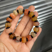 jade lotus bead bracelet, view 12 - MRSLM