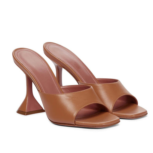 Women's one-line square toe slippers, view 2 - MRSLM