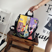 Korean style embroidery travel bag - MRSLM