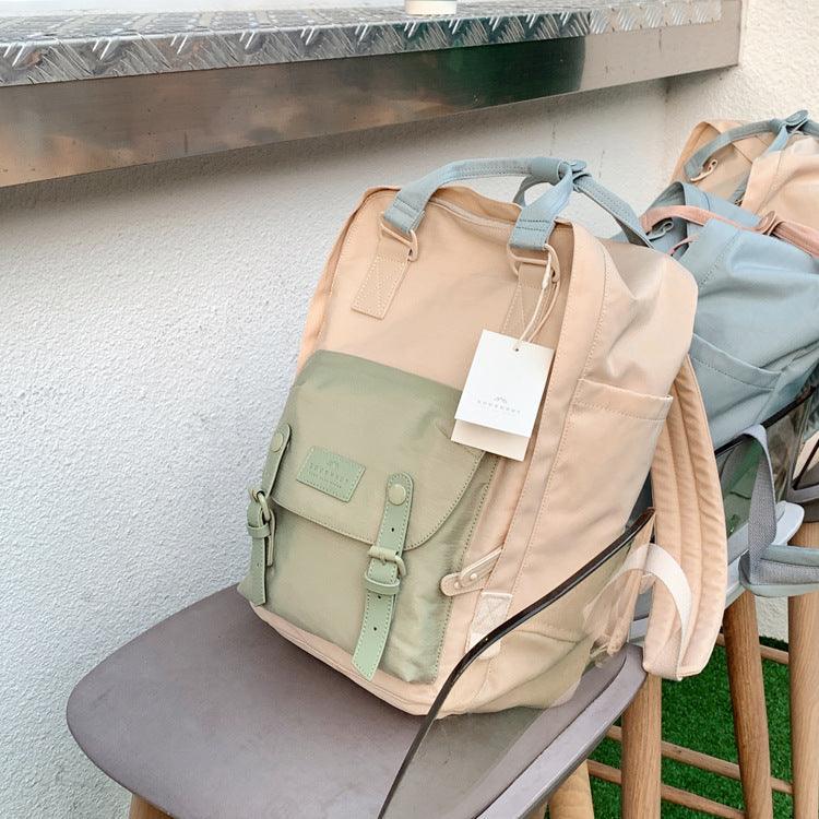 student waterproof nylon backpack, view 6 - MRSLM