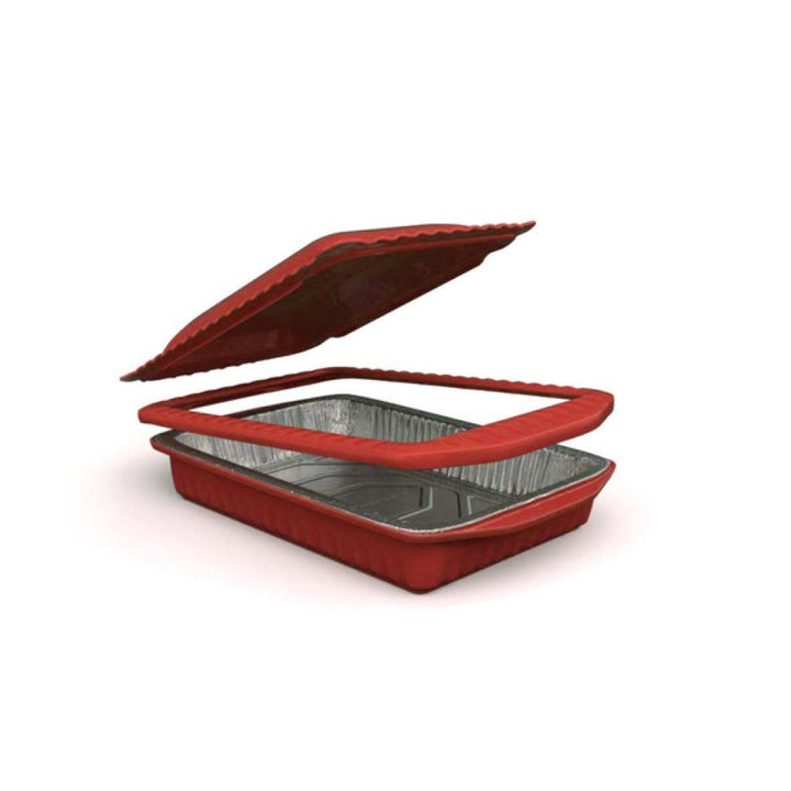 Red Serving Carrier For Foil Pans - MRSLM