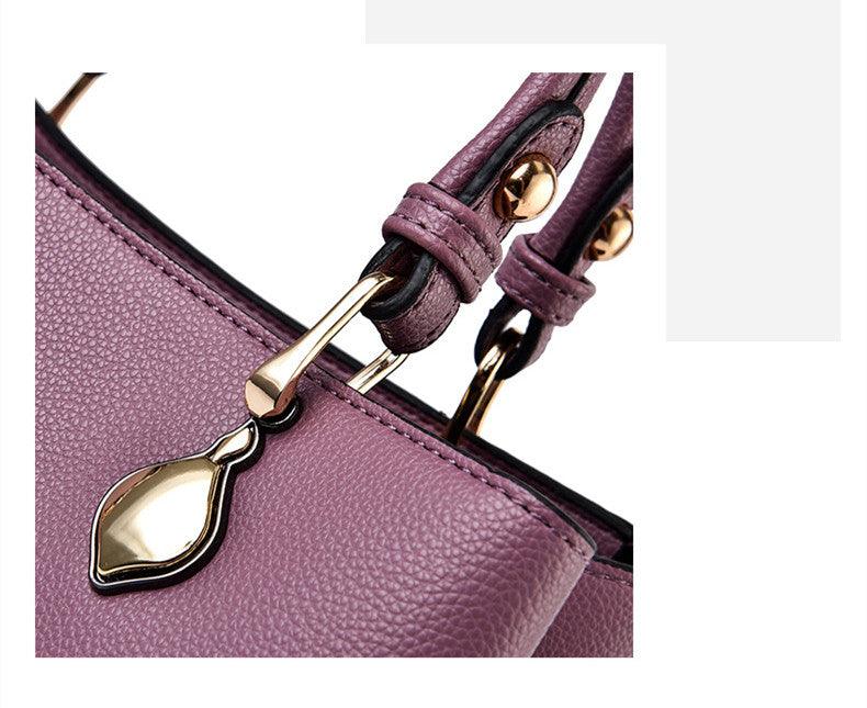 retro pu leather handbag, view 9 - MRSLM