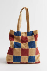 Women's New Corduroy Block Shoulder Bag - MRSLM
