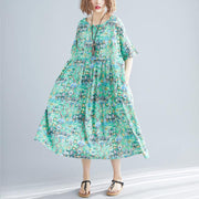 Plus size loose literary style dress, view 2 - MRSLM