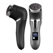 LCD Digital Display Electric Vacuum Cleaner Foot Scrubber Peeling Pedicure Device - MRSLM