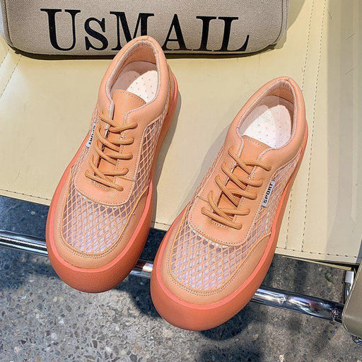 Women's mesh platform loafers, view 3 - MRSLM