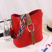 color mosaic bucket bag, view 9 - MRSLM