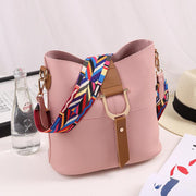color mosaic bucket bag, view 8 - MRSLM