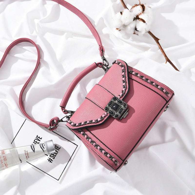 square box PU chain shoulder bag, view 13 - MRSLM