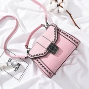 square box PU chain shoulder bag, view 5 - MRSLM