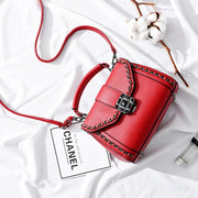 square box PU chain shoulder bag, view 12 - MRSLM
