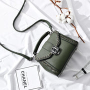 square box PU chain shoulder bag - MRSLM