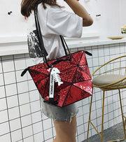 holographic laser shoulder handbag - MRSLM