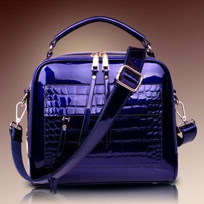 PU shell crossbody handbag, view 5 - MRSLM