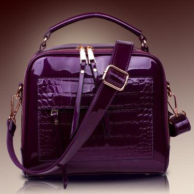PU shell crossbody handbag, view 7 - MRSLM