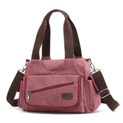 casual canvas shoulder bag, view 9 - MRSLM