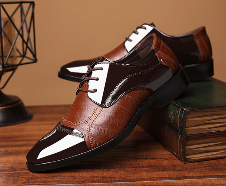 Men's business dress shoes, view 5 - MRSLM