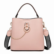 Soft PU bucket crossbody bag, view 9 - MRSLM