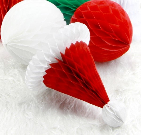 Folding paper christmas hat decorations, view 7 - MRSLM