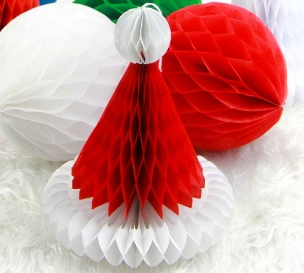 Folding paper christmas hat decorations, view 6 - MRSLM