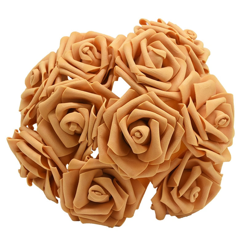 Set of 25 Artificial Foam Roses