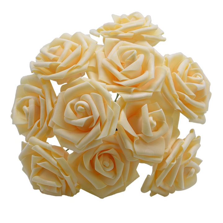 Set of 25 Artificial Foam Roses