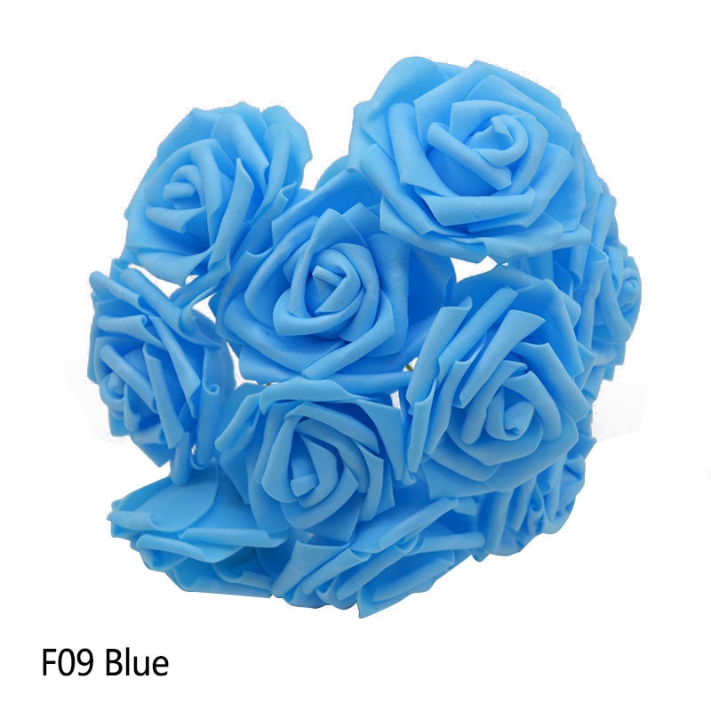 Artificial foam roses, view 8 - MRSLM