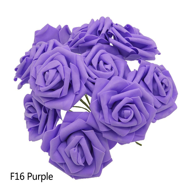 Artificial foam roses, view 16 - MRSLM