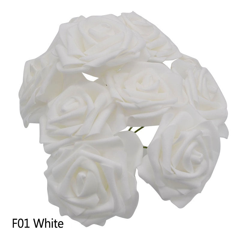 Artificial foam roses, view 18 - MRSLM