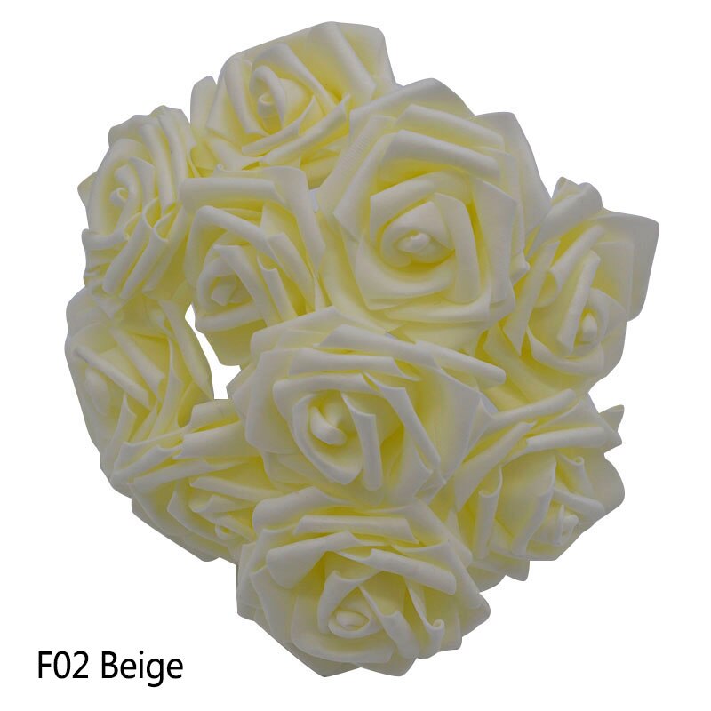 Artificial foam roses, view 19 - MRSLM