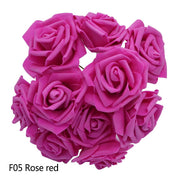 Artificial foam roses, view 22 - MRSLM